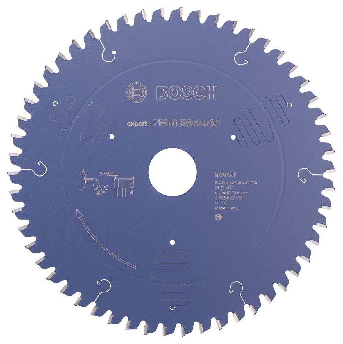 Bosch Exp. Daire Testere Bıç. 210x30x2,4mm 54 Diş